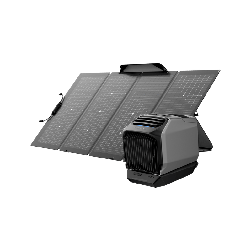 Load image into Gallery viewer, EcoFlow US WAVE 2 Add-on Battery + 220W Portable Solar Panel EcoFlow WAVE 2 Portable Air Conditioner - EcoCredits Monthly Madness
