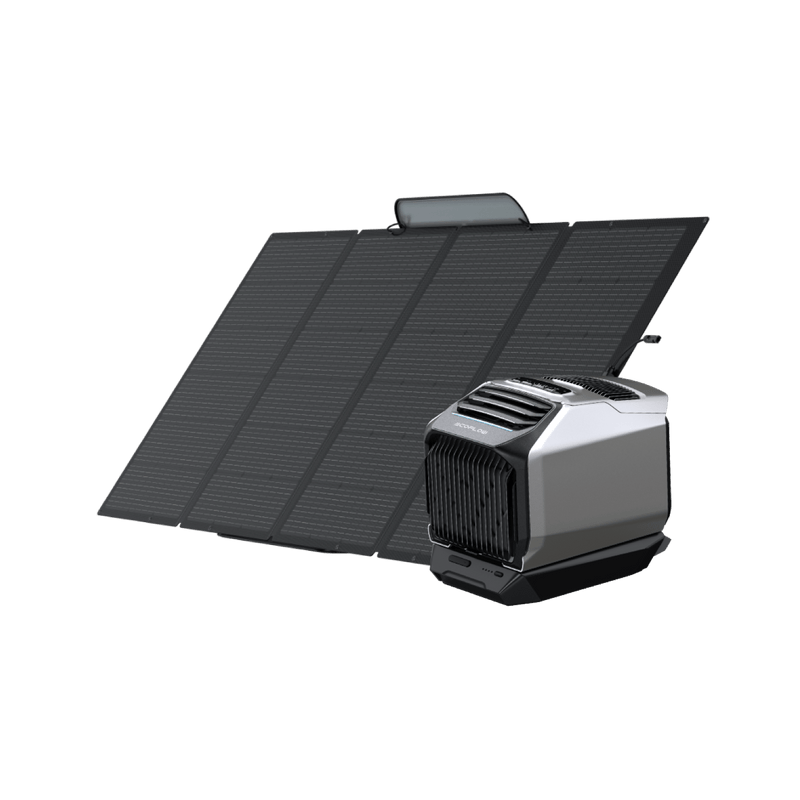 Load image into Gallery viewer, EcoFlow US WAVE 2 Add-on Battery + 400W Portable Solar Panel EcoFlow WAVE 2 Portable Air Conditioner - EcoCredits Monthly Madness
