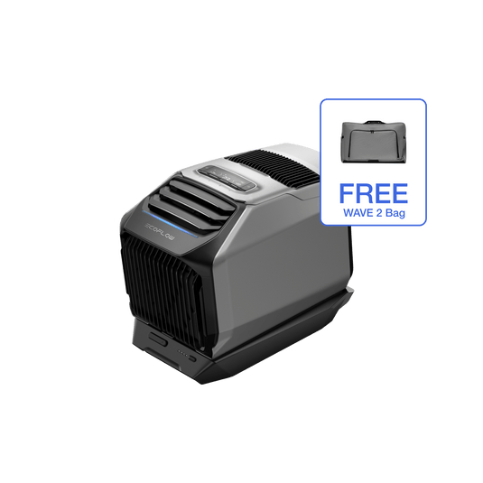 EcoFlow US Early-bird EcoFlow WAVE 2 + Add-on Battery + Free Bag EcoFlow WAVE 2 Portable Air Conditioner with Heater