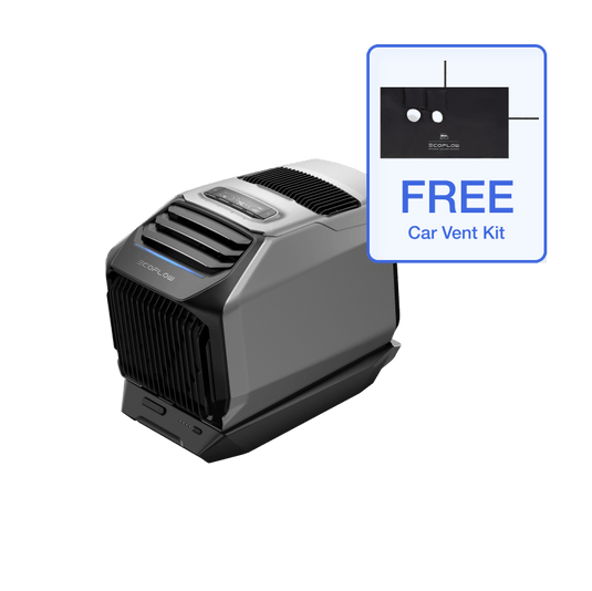 EcoFlow US Early-bird EcoFlow WAVE 2 + Add-on Battery + Free Car Vent Kit EcoFlow WAVE 2 Portable Air Conditioner with Heater