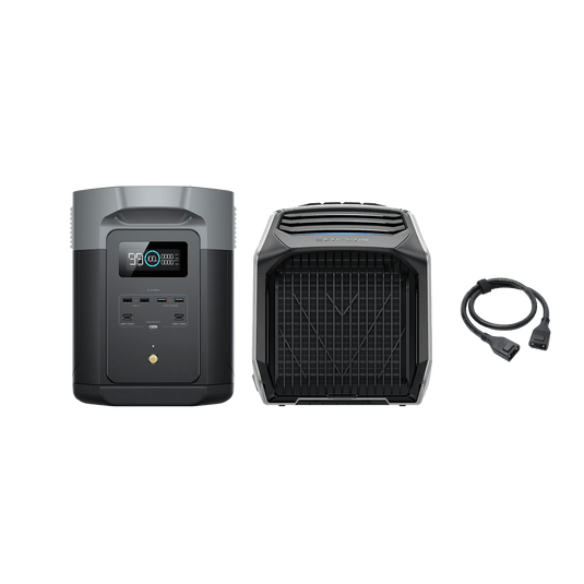 EcoFlow US Early-bird EcoFlow WAVE 2 + DELTA 2 Max EcoFlow WAVE 2 Portable Air Conditioner with Heater