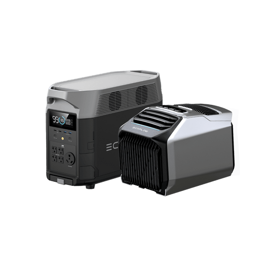 EcoFlow US Early-bird EcoFlow WAVE 2 + DELTA Pro EcoFlow WAVE 2 Portable Air Conditioner with Heater