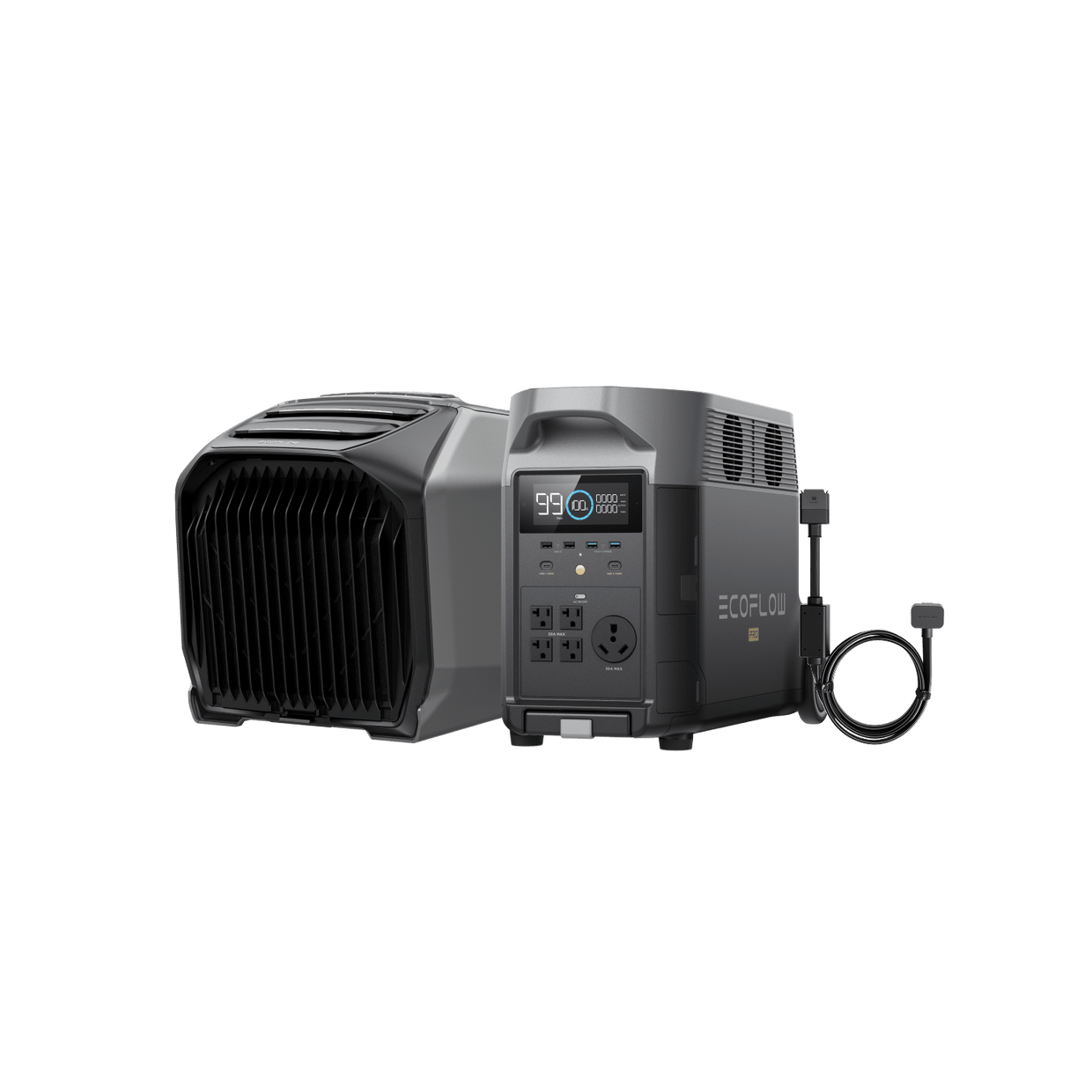 EcoFlow US WAVE 3 WAVE 3 + DELTA Pro EcoFlow WAVE 3 Portable Air Conditioner