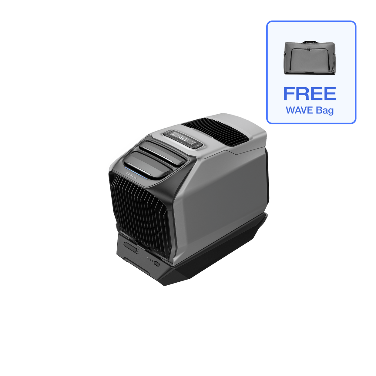 EcoFlow US WAVE 3 WAVE 3 + Add-on Battery + Free Bag EcoFlow WAVE 3 Portable Air Conditioner with Heater