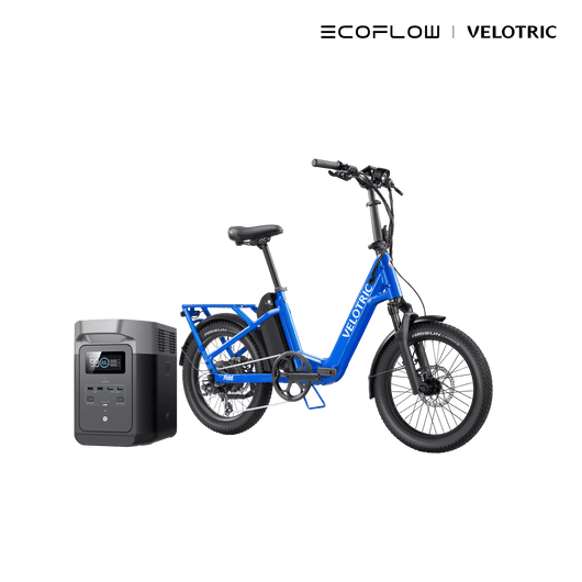 EcoFlow US Standalone EcoFlow DELTA 2 + Velotric Fold / Electric Blue EcoFlow X Velotric (test)
