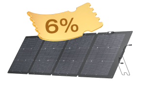 6% OFF for Solar Panel