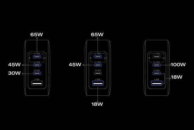 4 Devices Charging at Once
