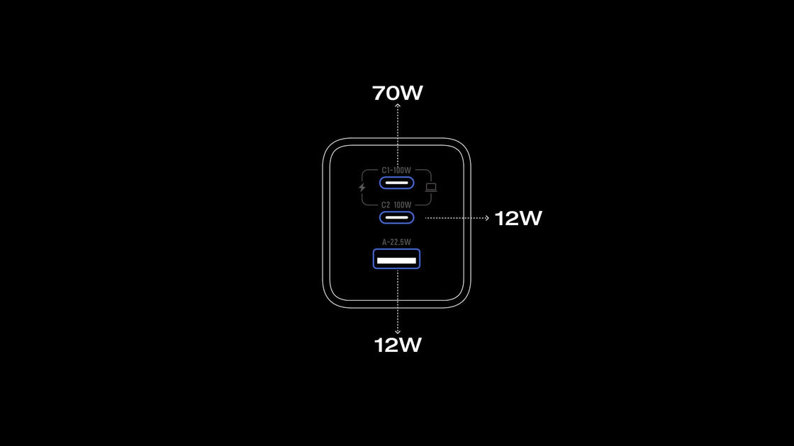 3 Devices Charging at Once