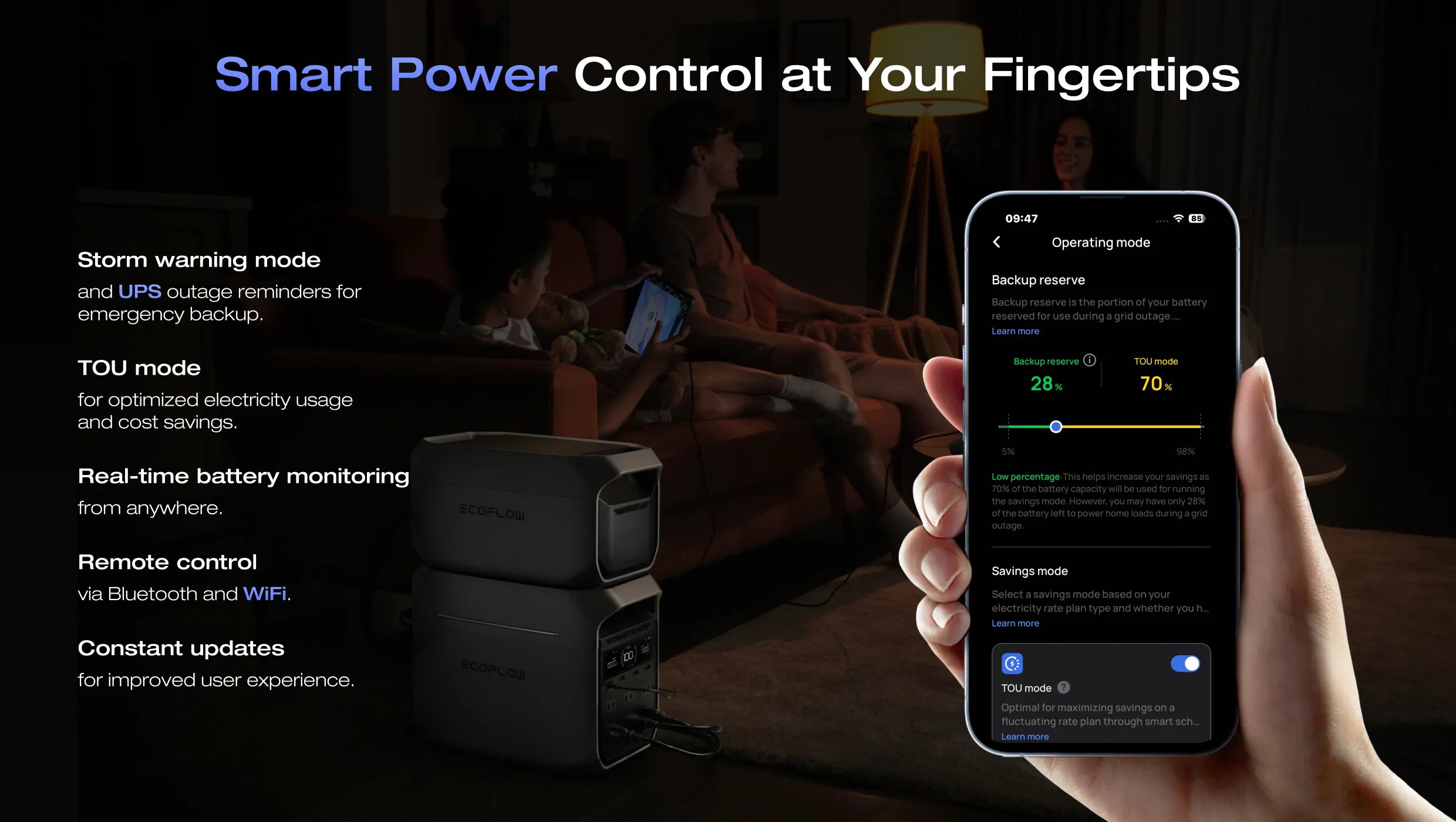 EcoFlow DELTA 3 Plus Portable Power Station