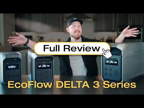 Load and play video in Gallery viewer, EcoFlow DELTA 3 Classic Portable Power Station
