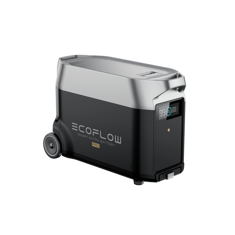 EcoFlow DELTAPRO-DELTAPROEB-US DELTA Pro 3600Wh Portable Power Station w/ DELTA  Pro 3600Wh Smart Extra Battery