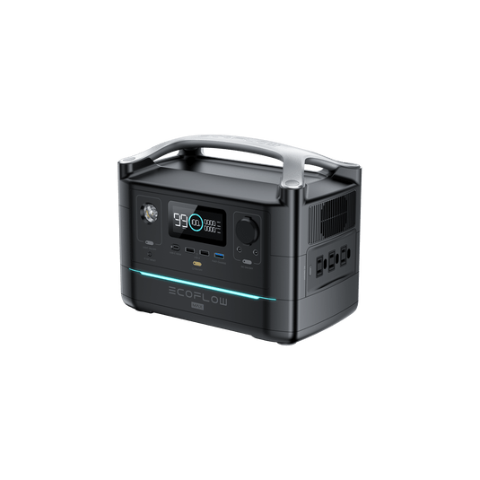 Batterie externe solaire EcoFlow RIVER Max 600W avec batterie