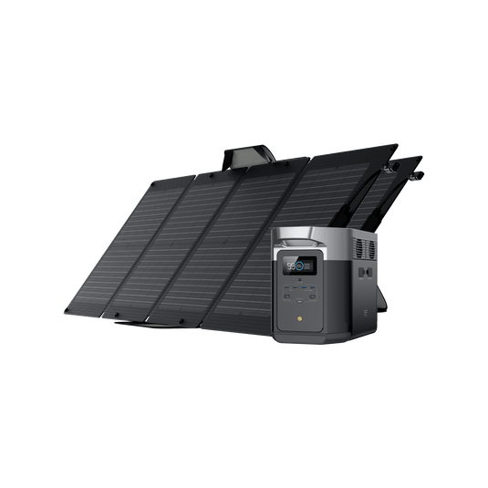 EcoFlow US Bundle DELTA Max (2000) / 2*110W EcoFlow DELTA Max + 110W Portable Solar Panel