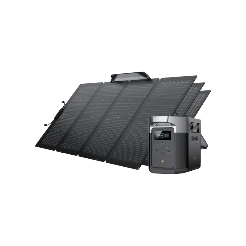 Load image into Gallery viewer, EcoFlow US Bundle EcoFlow DELTA Max + 220W Portable Solar Panel
