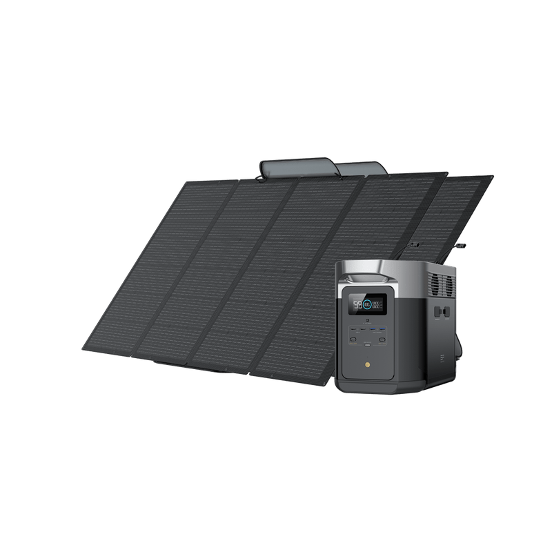 Load image into Gallery viewer, EcoFlow US Bundle DELTA Max (2000) / 2*400W EcoFlow DELTA Max + 400W Portable Solar Panel
