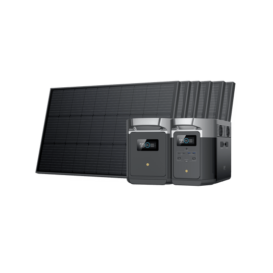 EcoFlow DELTA Max Portable Power Station + 6*100W Rigid Solar Panel + |  EcoFlow
