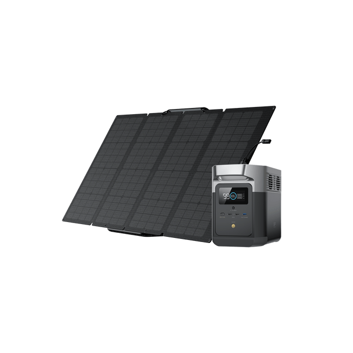 EcoFlow US Bundle 1*160W + DELTA mini EcoFlow DELTA mini + 160W Portable Solar Panel