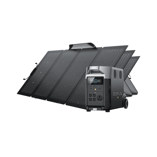 EcoFlow US Bundle 3*220W + DELTA Pro EcoFlow DELTA Pro + 220W Portable Solar Panel
