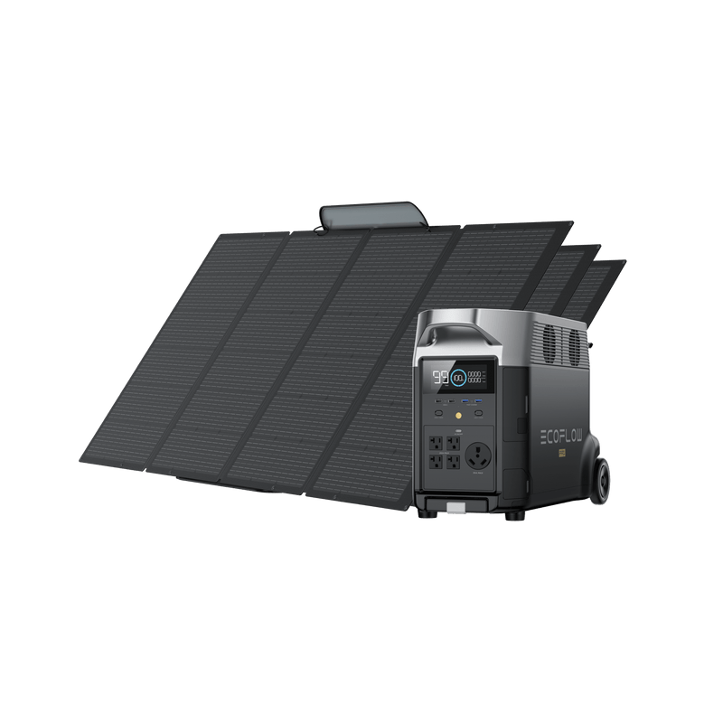 Generador Solar Portátil EcoFlow Delta Pro 3600Wh + 1 Panel Solar