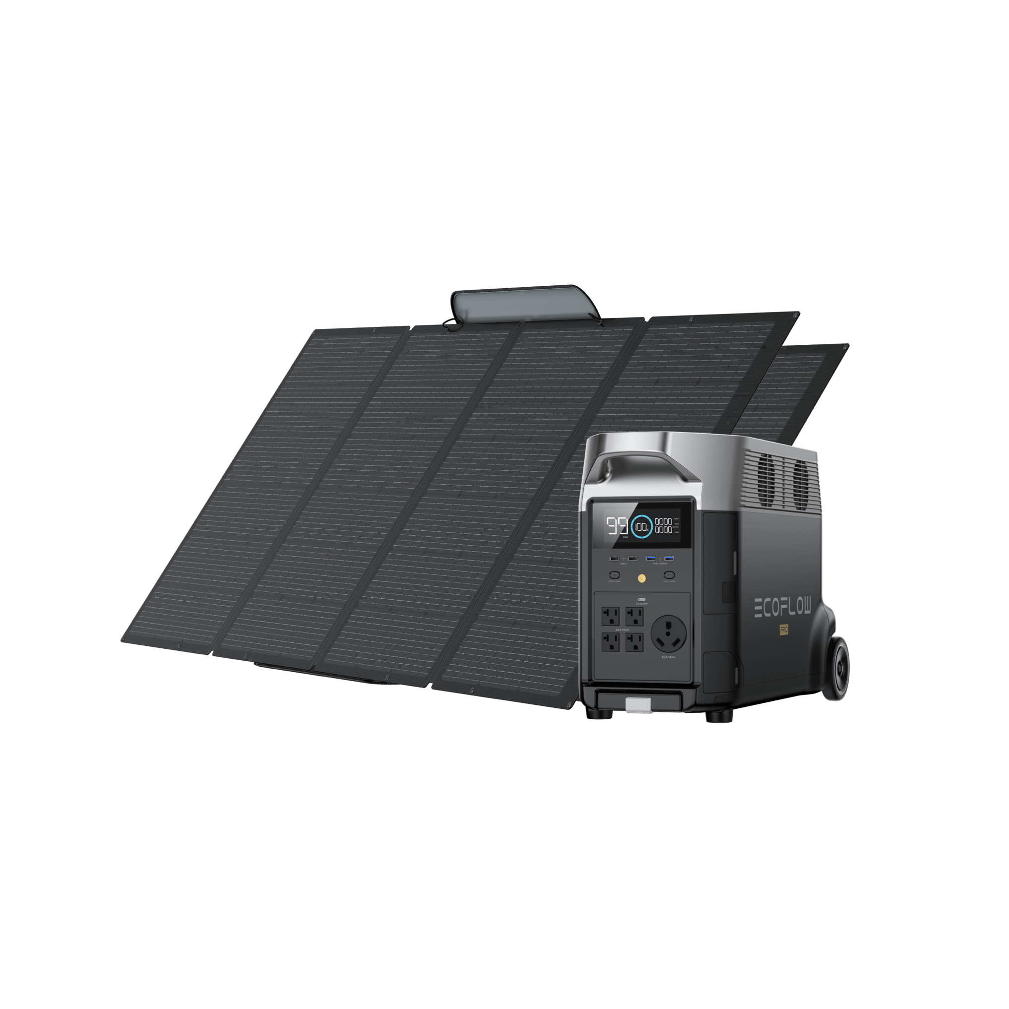 DELTA Pro 400W Portable Solar Panel Durable | EcoFlow US