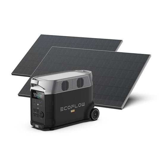 Portable Power Station 1500W (Peak 3000W) Solar Generator RV & Solar Panel  100W