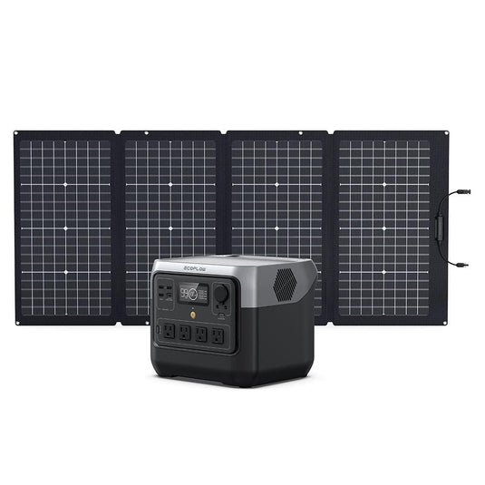 EcoFlow US 1 EcoFlow RIVER 2 Pro+ 220W Portable Solar Panel