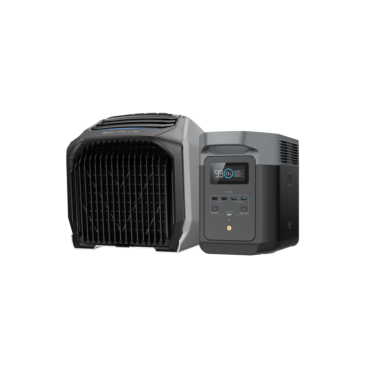 EcoFlow US EcoFlow WAVE 2 Portable Air Conditioner + DELTA 2