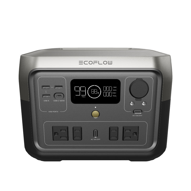 Load 3D model into Gallery viewer, EcoFlow RIVER 2 Max Portable Power Station
